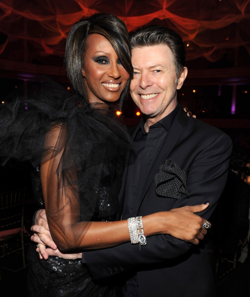 Iman was married to music legend David Bowie