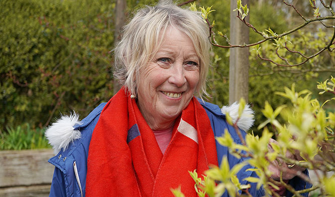 Carol shared the garden she created for her mum in tonight's episode of Spring Gardening with Carol Klein, Channel Five