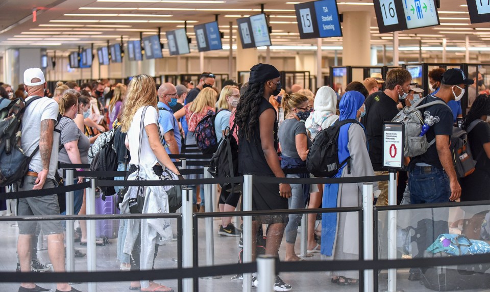 Families heading to Florida will no longer need to wear face coverings, but airlines have urged people to be considerate of other passengers