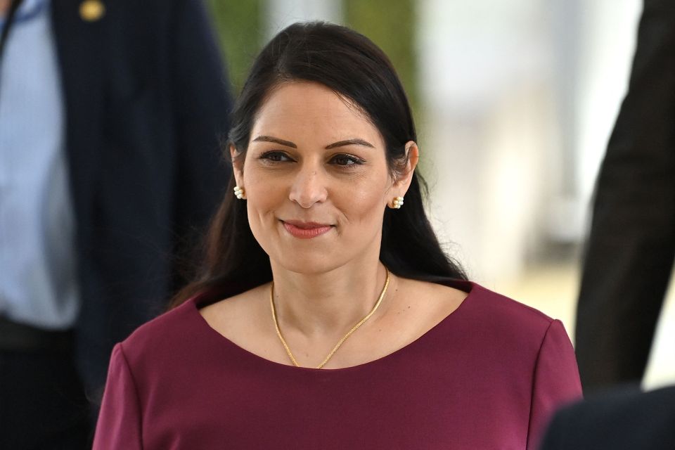 Cabinet Ministers including Home Secretary Priti Patel and MPs were summoned — as Parliament broke up for Easter — to the five-star hotel for two hours on Thursday evening