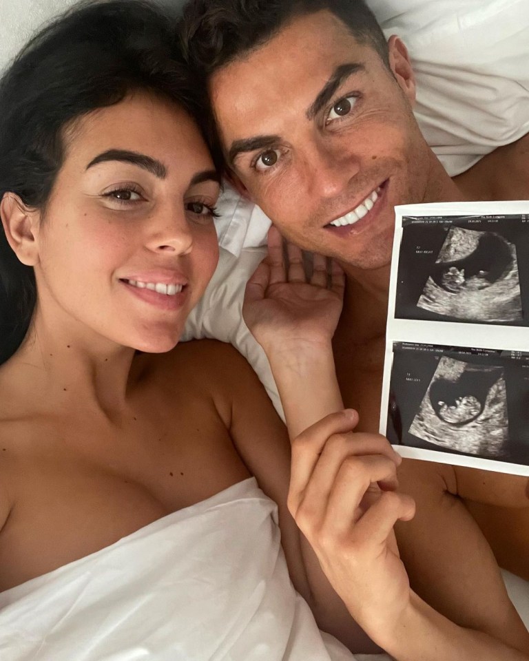 They announced that they were expecting twins in October