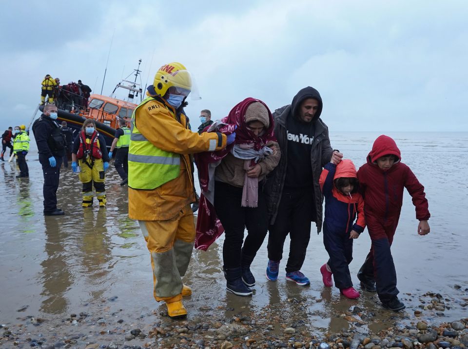 Boris hadn't even finished announcing a solution to send some asylum seekers for processing in Rwanda, the queue of those lining up to slate it was longer than that for dinghies departing Calais