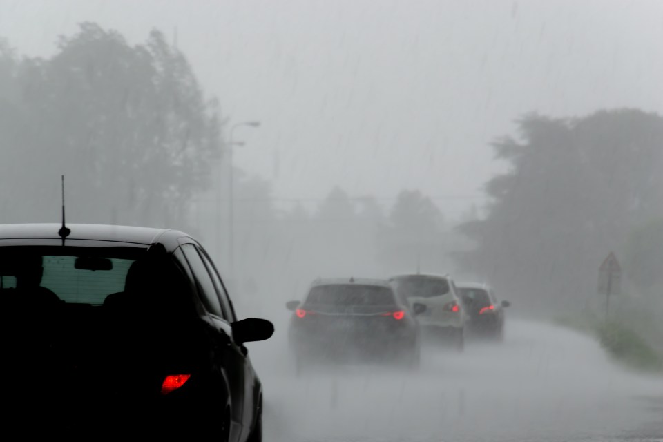 Wet weather conditions are responsible for 30% of all road accidents