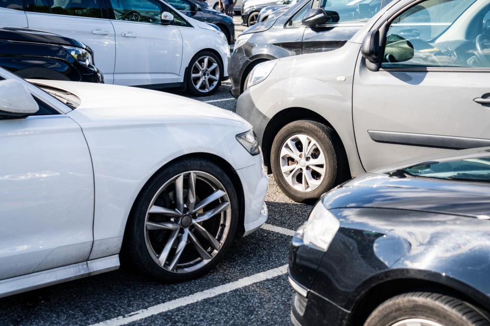 A man accuses his neighbours of continuously parking in the wrong spot