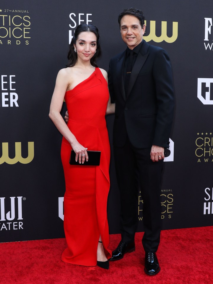 Ralph with his daughter Julia Macchio at the 27th Annual Critics’ Choice Awards last month