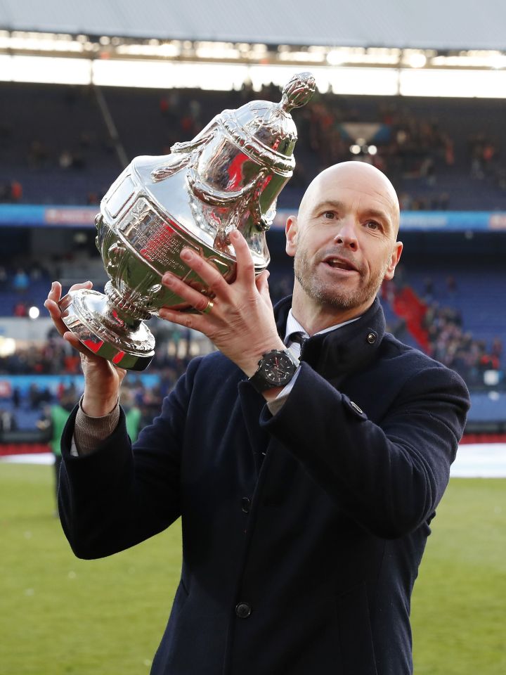 Erik ten Hag is seemingly leading the race to become Manchester United's next manager