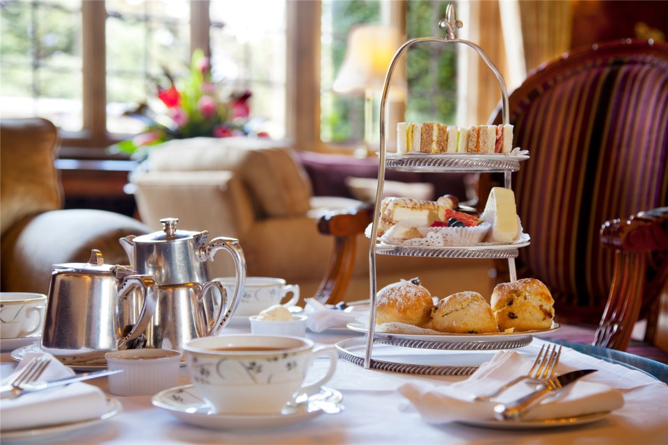 What seems to be draw most visitors to the hotel is the afternoon tea