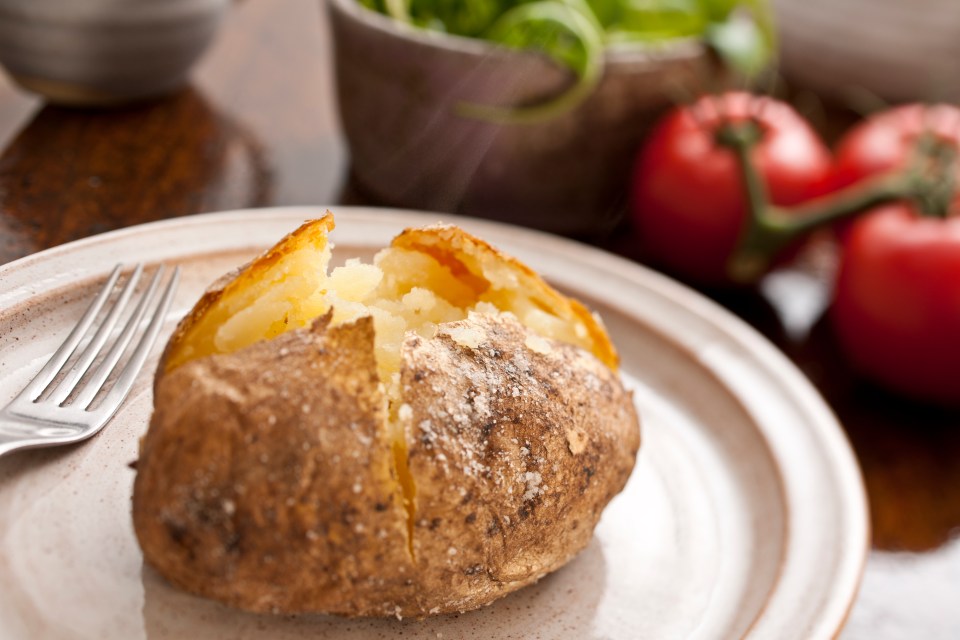 The humble jacket potato can be made much quicker without compromising on crispy skin