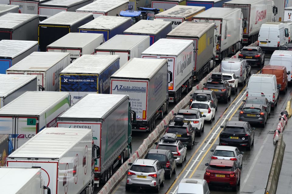 The roads leading to Dover had queues up to nine hours over the weekend