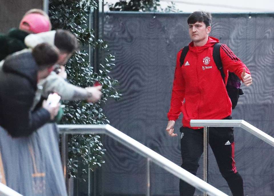 Harry Maguire is back on club duty following his jeers for England