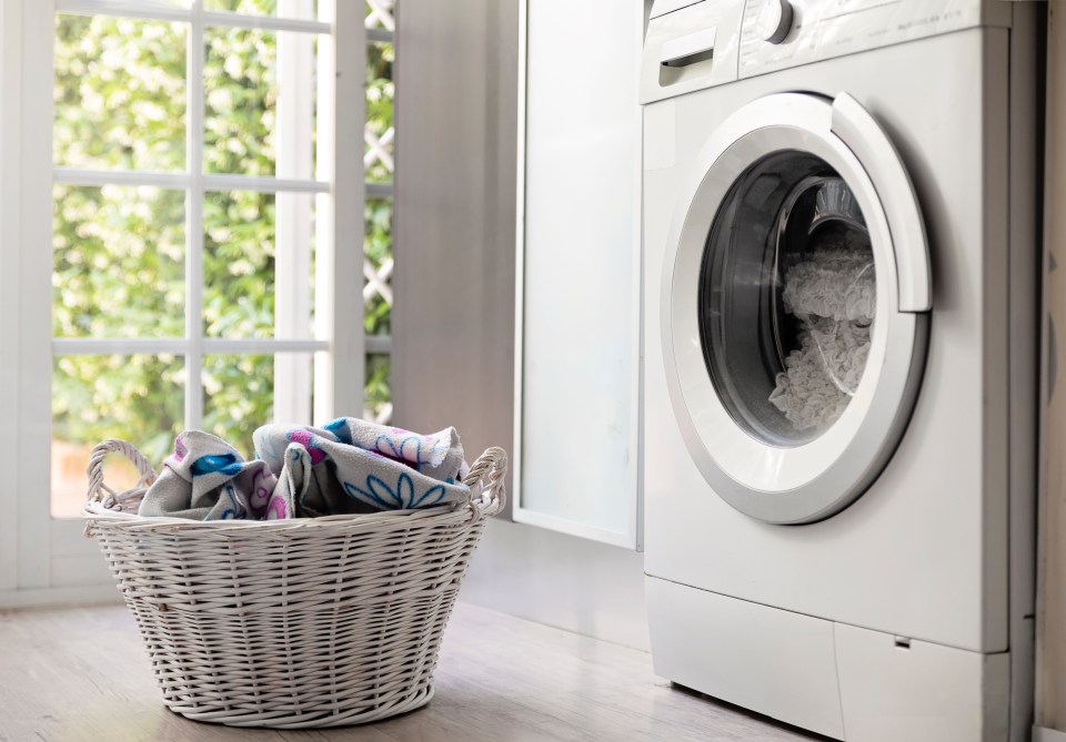 Using your washing machine only for full-load cycles cuts down the gallons of water you use