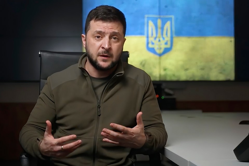 President Zelensky said in a video address to his people he had 'agreed on new defensive support for Ukraine'