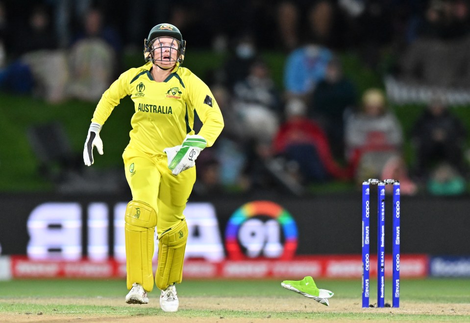 Alyssa Healy delivered a sensational performance