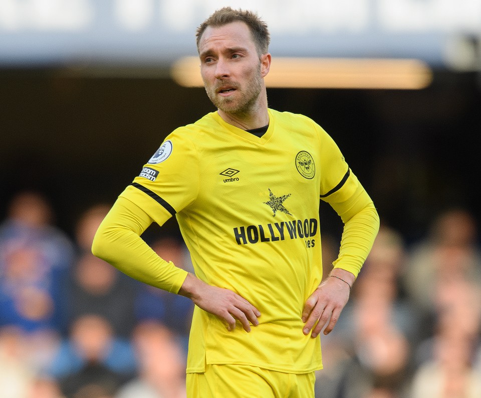 Eriksen's on the radar of Tottenham and Man United following his impressive performances for Brentford