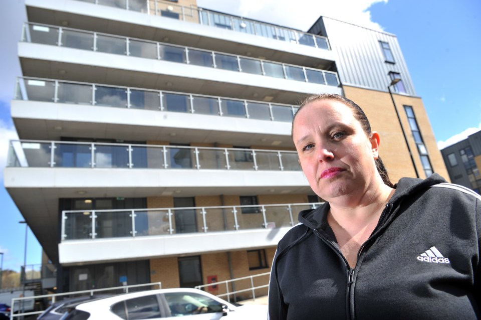 Ruby is at her wits end in the "living hell" of an apartment block