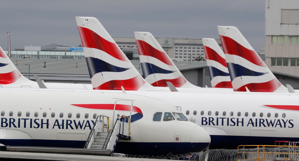 He said British Airways has only given him £1,200 in compensation