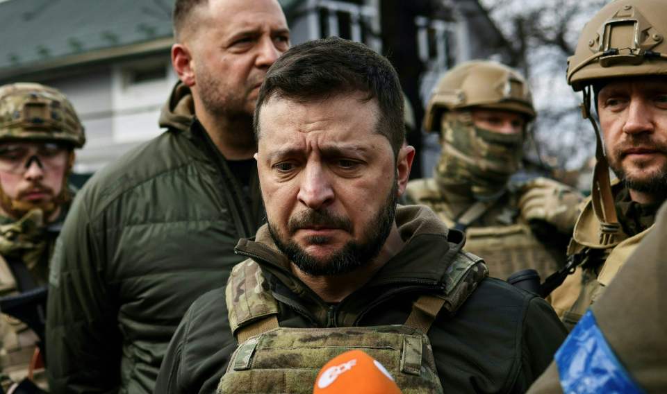 Ukraine's president Volodymyr Zelensky has called for more weapons for his country