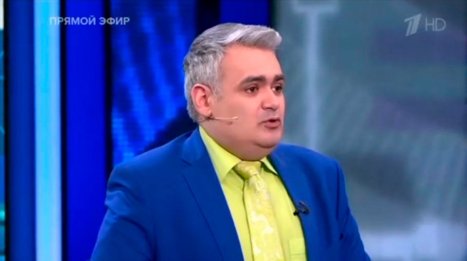 Political scientist Gevorg Mirzayan made warped claims the alleged atrocity in Bucha was staged by the West