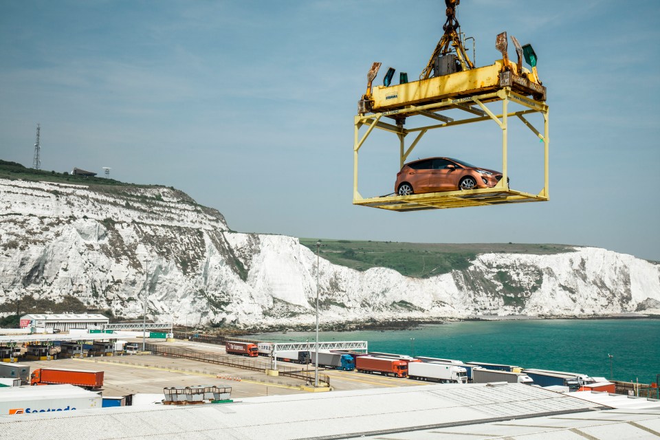 The last car - arriving in Dover