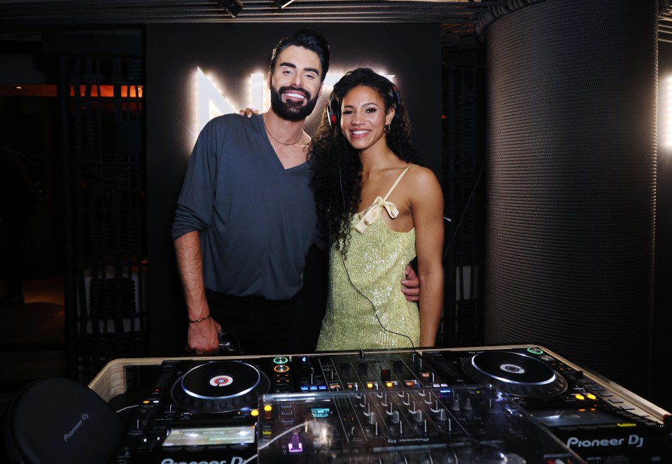 Rylan and Vick Hope performed their own DJ sets