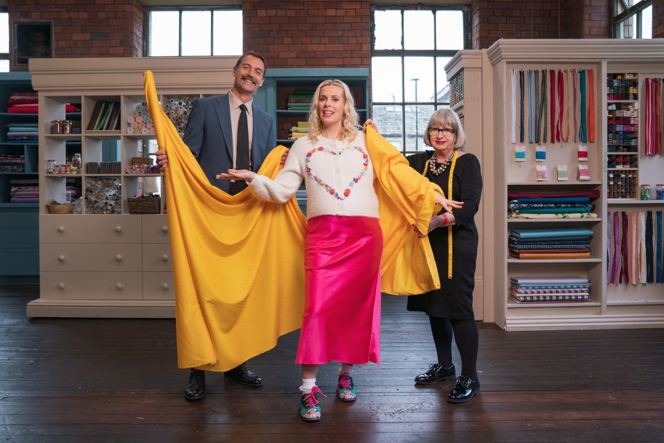 Don't miss the Great British Sewing Bee on BBC1, hosted by Sara Pascoe