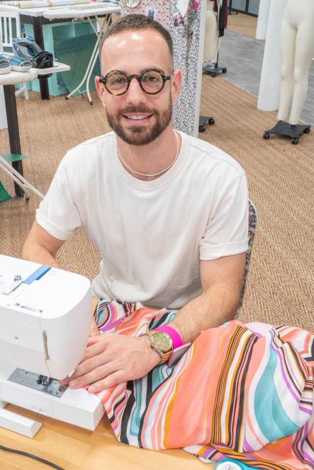 High Street store manager Cristian is part on the Sewing Bee line-up