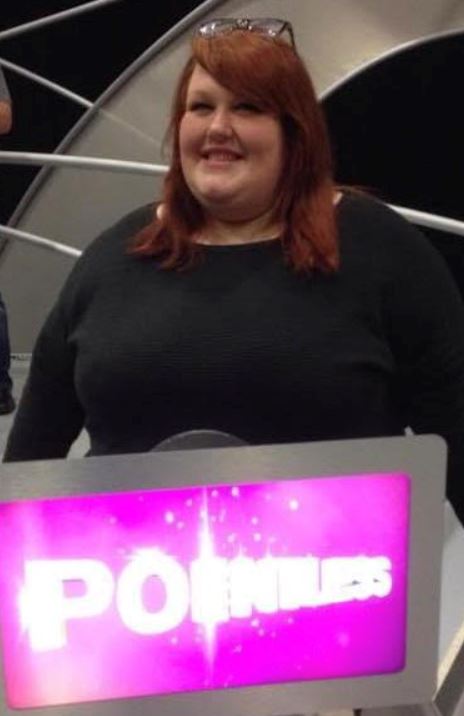 Bethan Thomas claimed she was 'sweating like a pig in chiffon' due to the hot studio lights