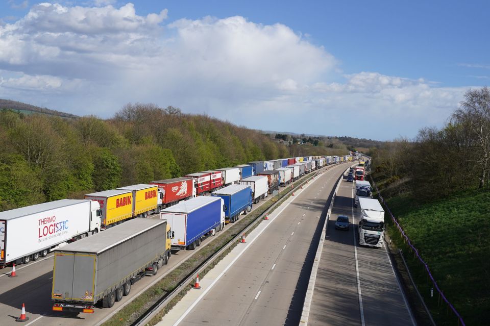 The situation in Kent remains painful, with nightmare queues through Dover