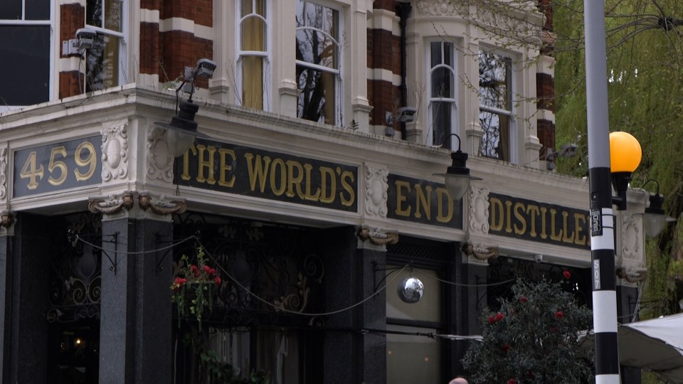 The upmarket World's End pub caters to the borough's wealthy residents