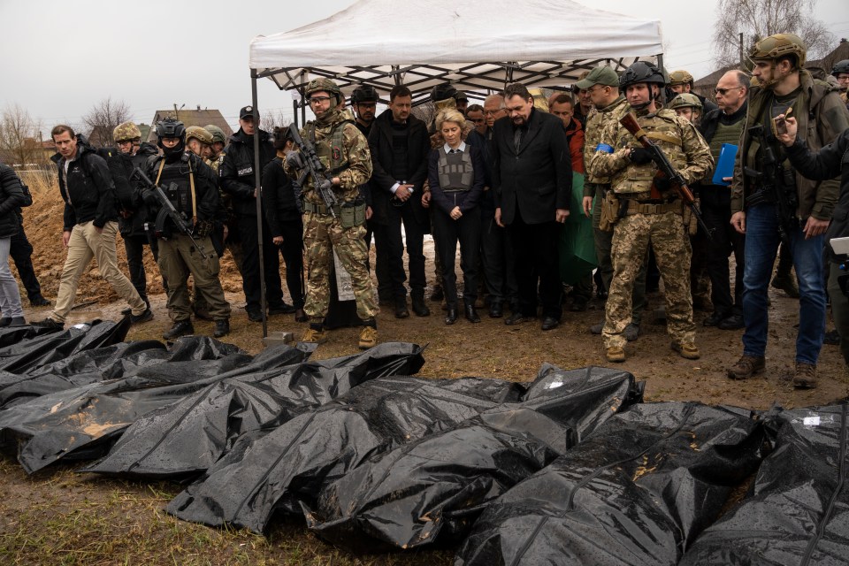 Last week the EU's Ursula von der Leyen visited the scene of the massacre