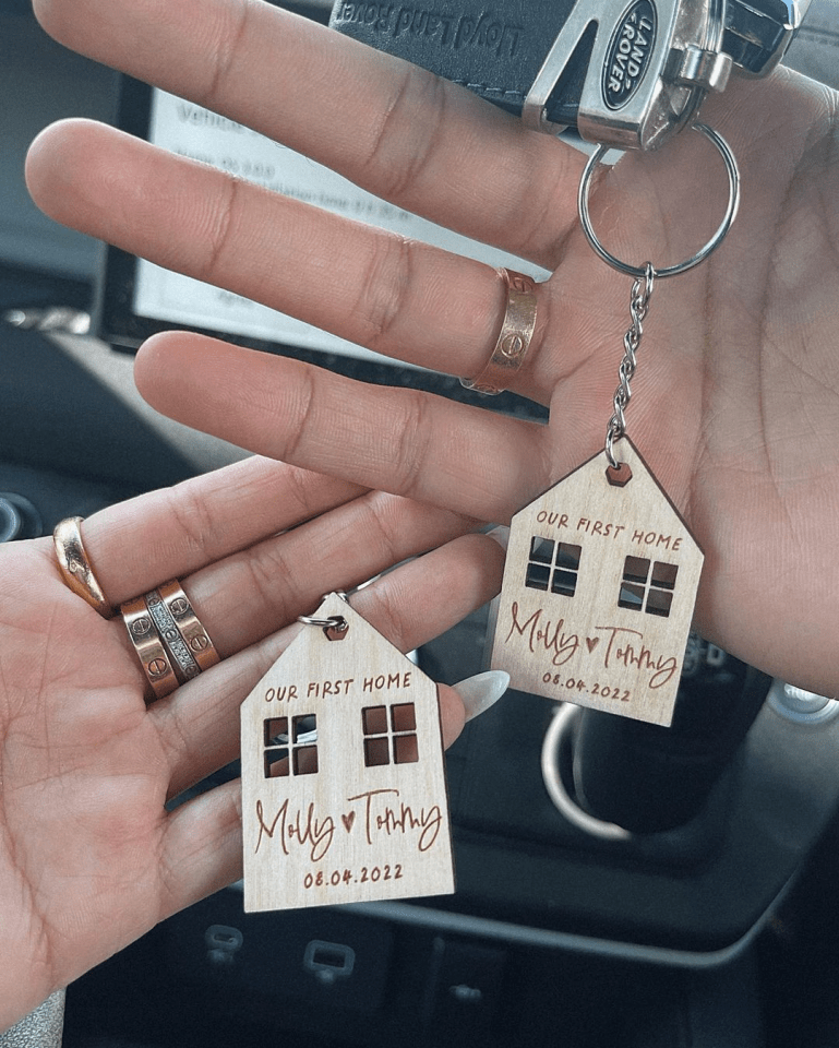 Molly-Mae and Tommy picked up the keys to their mansion earlier this month