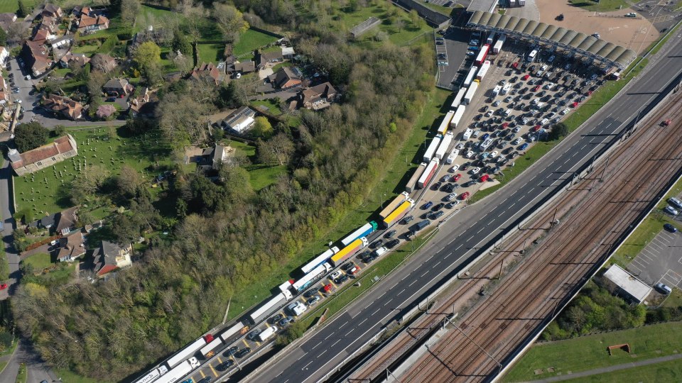 Huge queues have built up at the port in Dover, with travel chiefs warning they're facing the worst incident since Christmas 2020, when lorry drivers were trapped for days