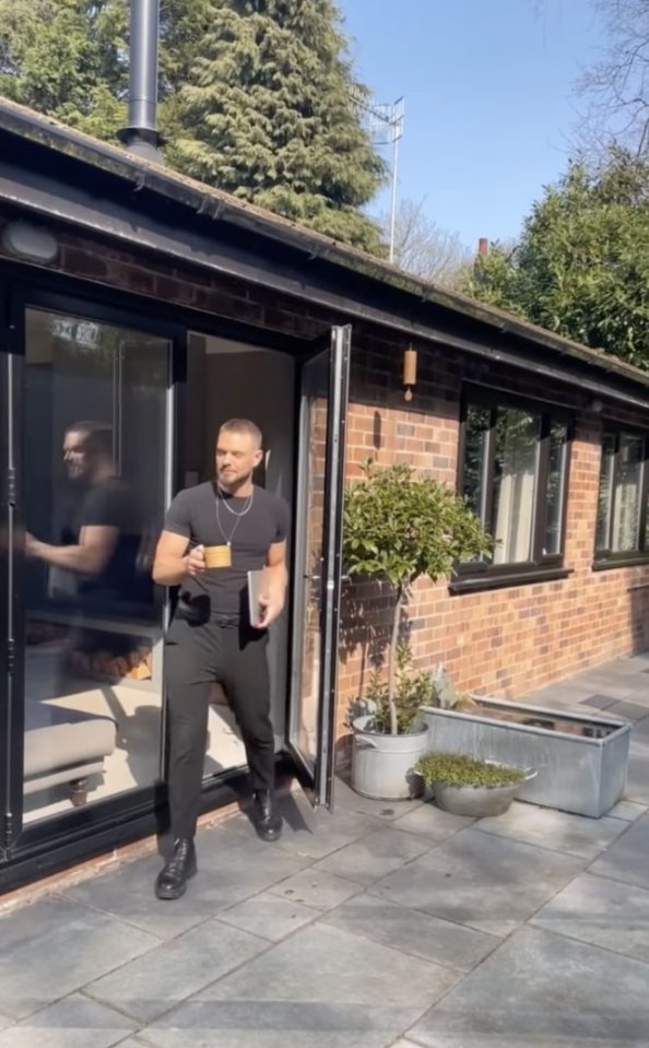 Strictly Come Dancing's John Whaite showed off his new patio