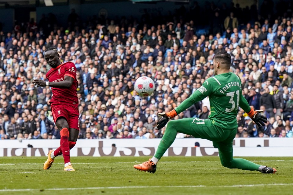 Sadio Mane curled into the top corner for 2-2