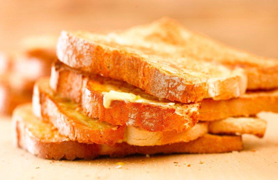 A food expert has divided opinion after revealing the right way to eat a piece of toast. Pictured, stock image