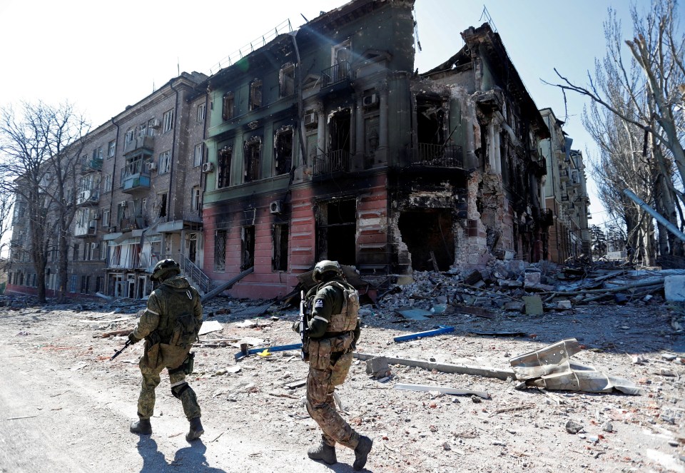 Russian soldiers have surrounded Mariupol