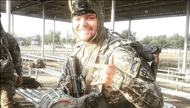 Aiden has fought with Ukraine's Marines since 2018