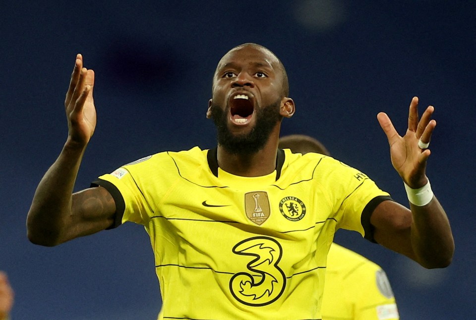 Antonio Rudiger scored in Chelsea's Champions League exit to Real Madrid on Tuesday