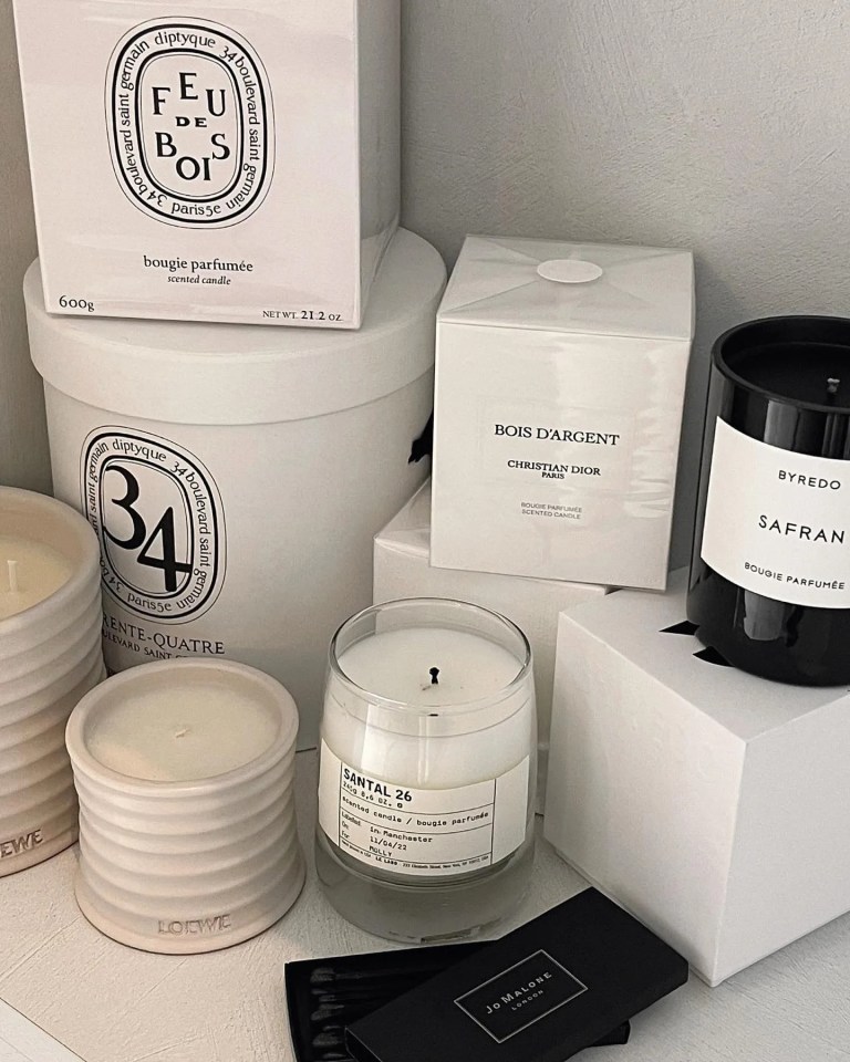 Candles by designer brands cost a pretty penny