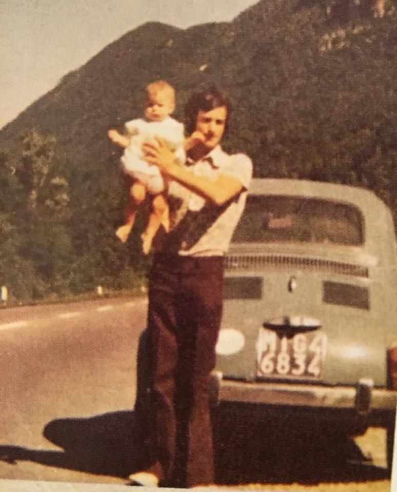 Marisa with her dad Emilio