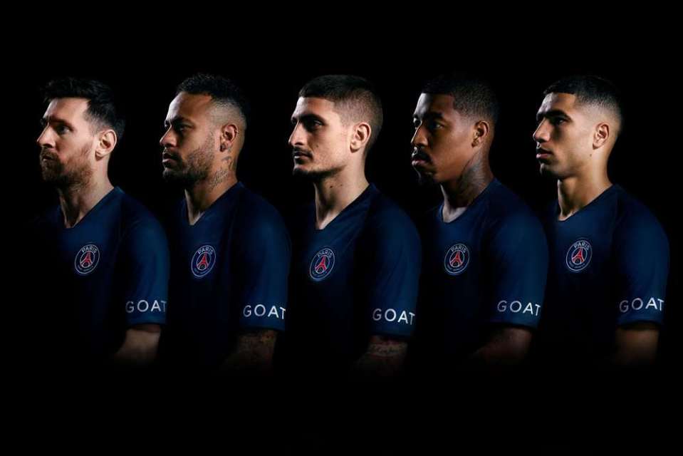 PSG have agreed a sponsorship deal with GOAT that will see them display the logo on their kits starting from next season