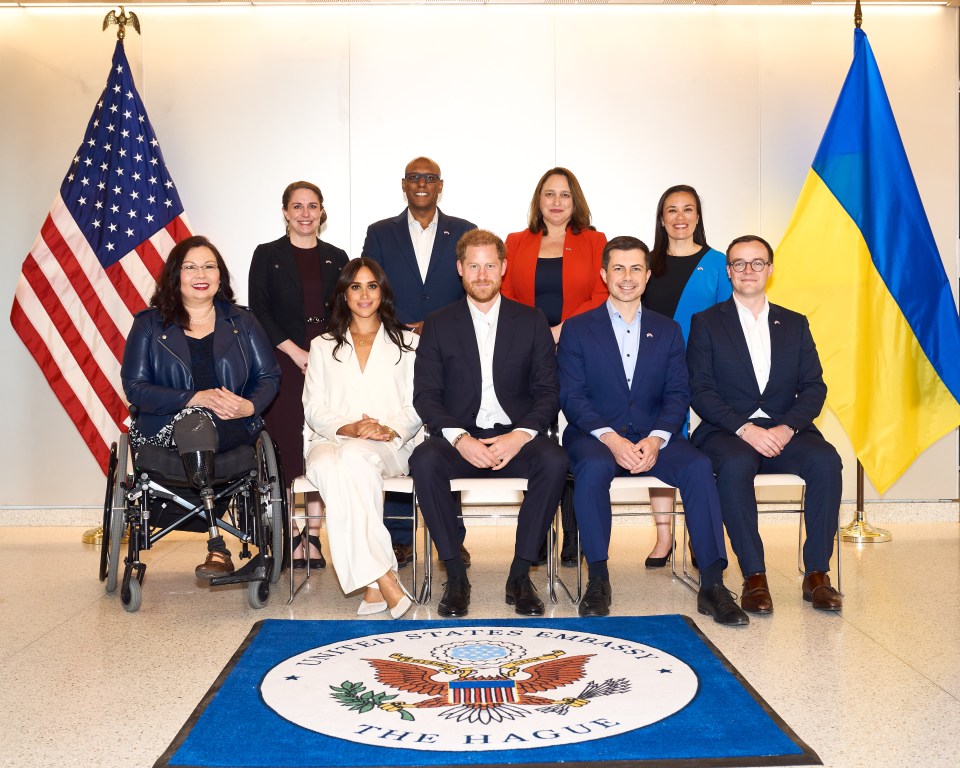 Meghan and Harry among Invictus Games Foundation figures in The Hague