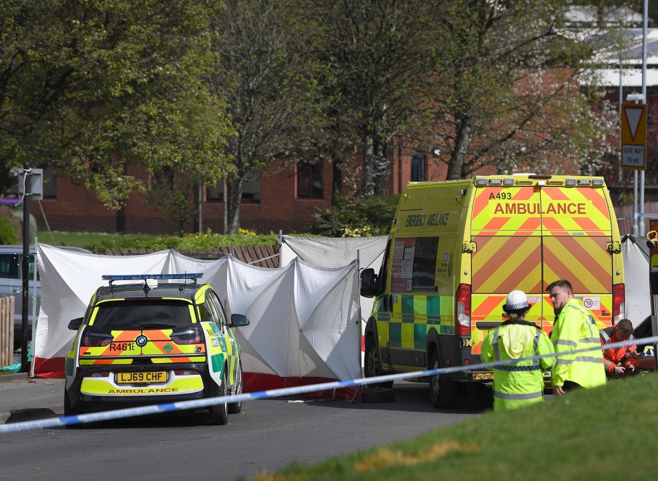 Emergency services attended the scene on High Barn St in Oldham