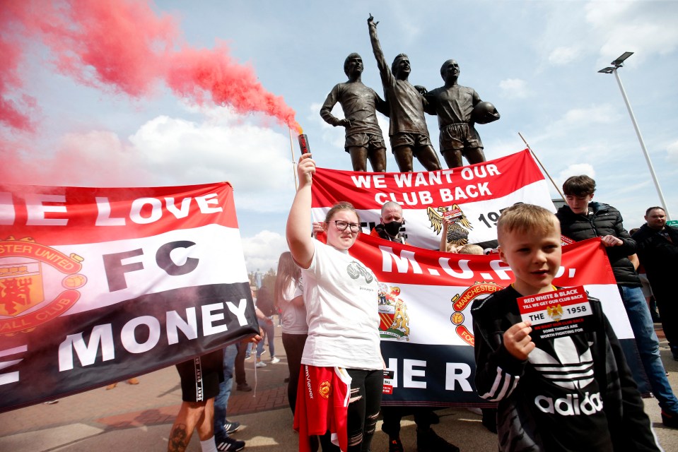 Man Utd have released a statement following the latest fan protest at Old Trafford