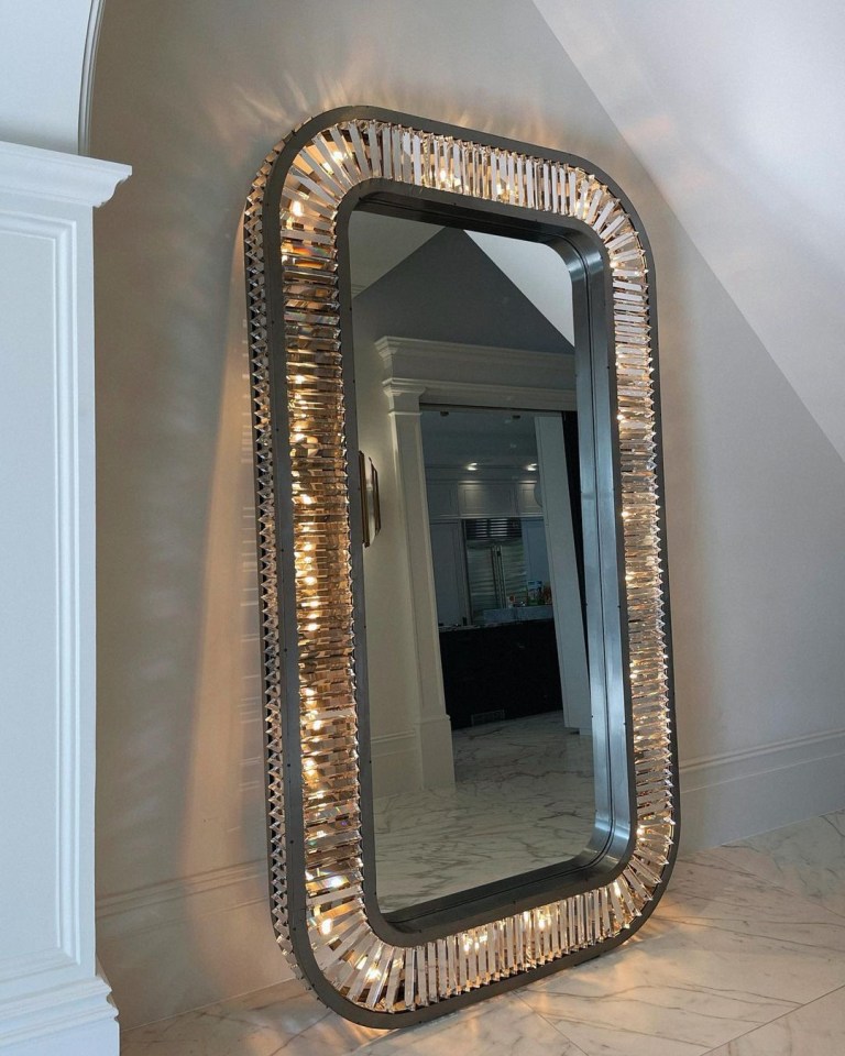 She splashed over £8,000 on this mirror