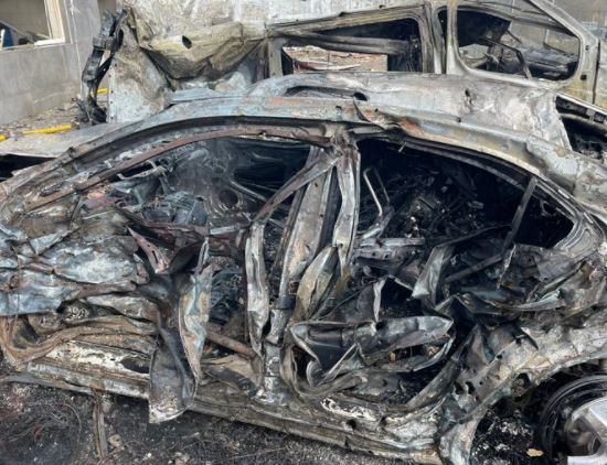 Local infrastructures and vehicles have been destroyed in the attack