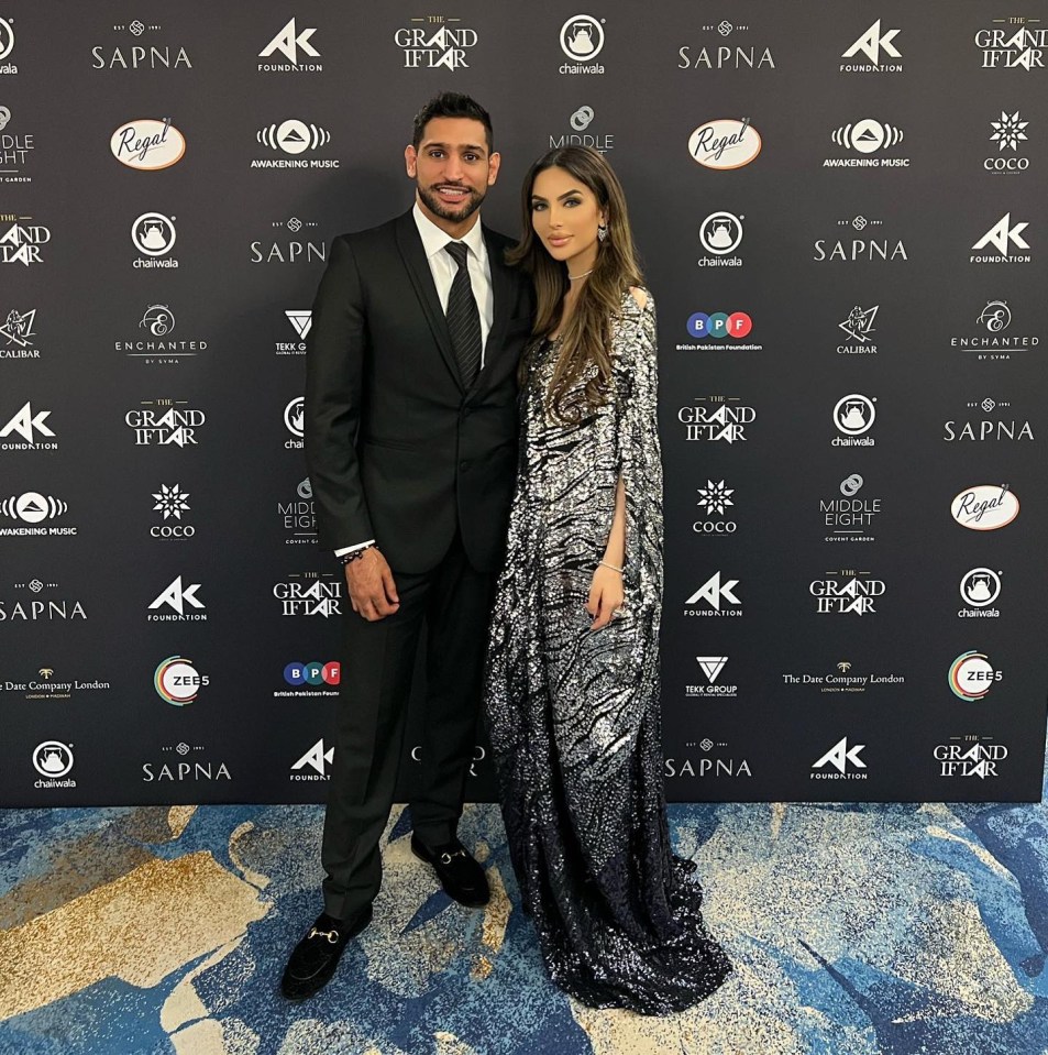 Amir Khan was targeted by robbers on a night out with his wife Fayral