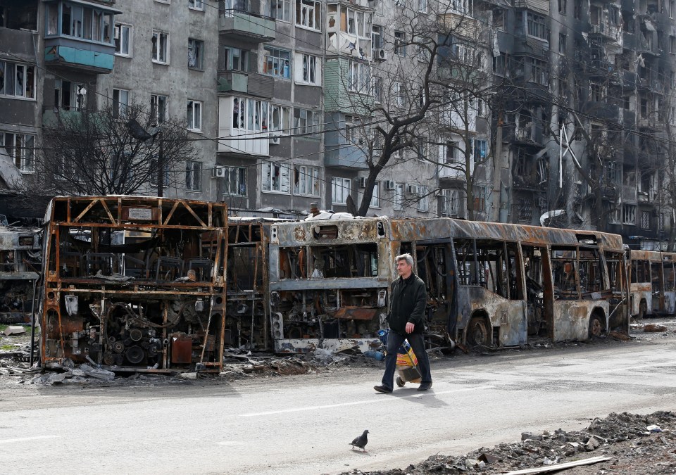 Putin’s forces have been besieging Mariupol since the early days of the war