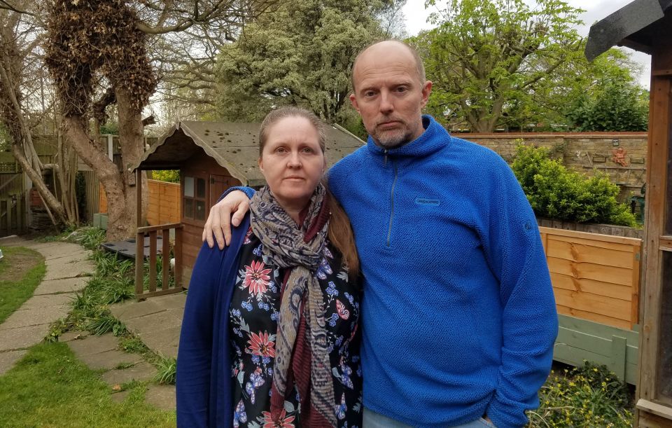 Philip and Denise New say they have have lost thousands to a dispute with their neighbours