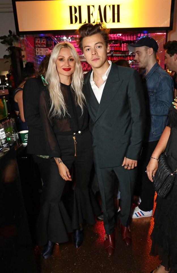 Lou is close friends with Harry Styles